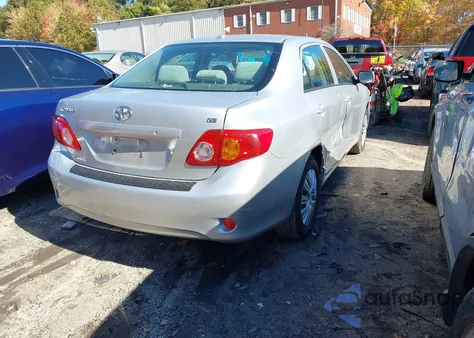 2009 Toyota Corolla Le from USA, damaged, VIN JTDBL40E99J046226